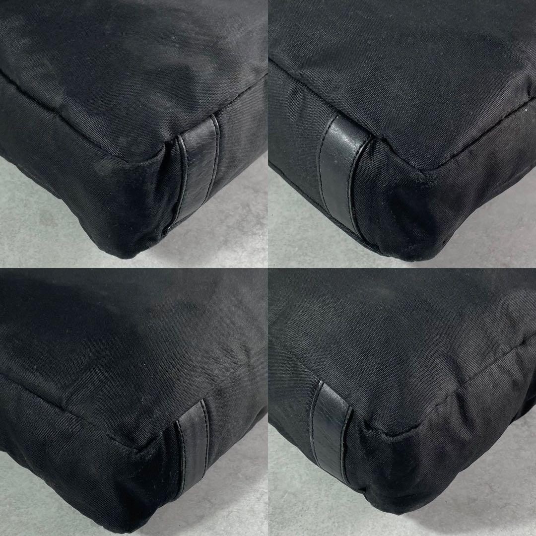 みう様　ヴィヴィアンウエストウッド　ビジネスバッグ　オーブ　ナイロン Vivienne Westwood Nylon Briefcase Orb Logo Business Bag Black