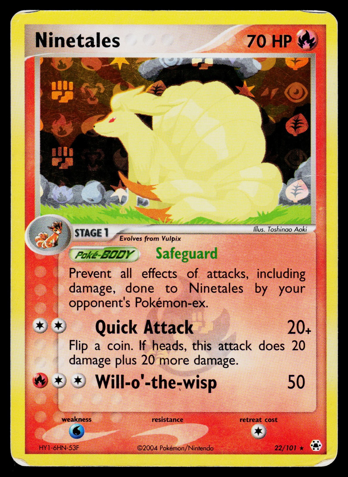 EX Hidden Legends #22/101 Ninetales