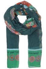 Desigual Schal Damen Tuch Strickschal Loop Grün #3znfvbd