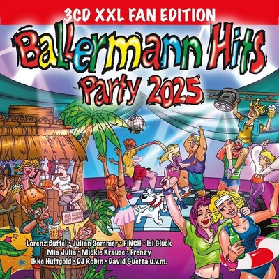 Ballermann Hits Party 2025 (XXL Fan Edition) | Various | Audio-CD | 3 Audio-CDs