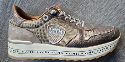 Premium Sneaker von CETTI goldfarben in Gr. 41
