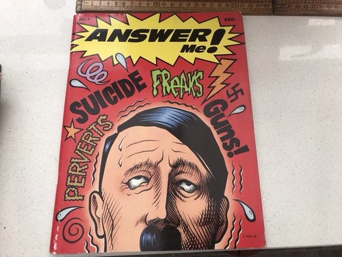 Rare Answer Me! Magazine # 3 Jim Goad Debbie Goad 1993 Underground Punk Etc