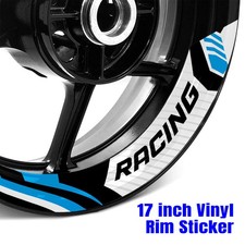 For Aprilia TUONO V4 1100 RR 15-20 Wheel Inner Rim Stickers 17" Racing Aqua S13