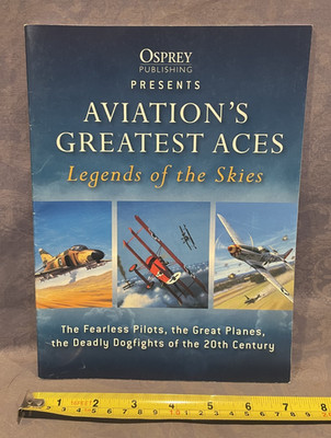 Osprey Publishing Presents Aviation's Greatest Aces softcover book