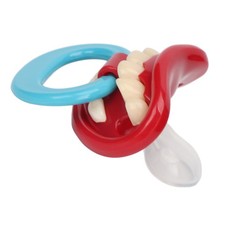 Baby Smile Teeth Pacifier Safe Practical Baby Funny Teeth Pacifier For Nursery