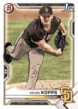 2021 Bowman Draft #BD7 Kevin Kopps - BB