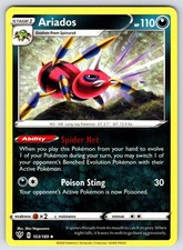 Ariados 103/189 Uncommon Darkness Ablaze Pokemon LP