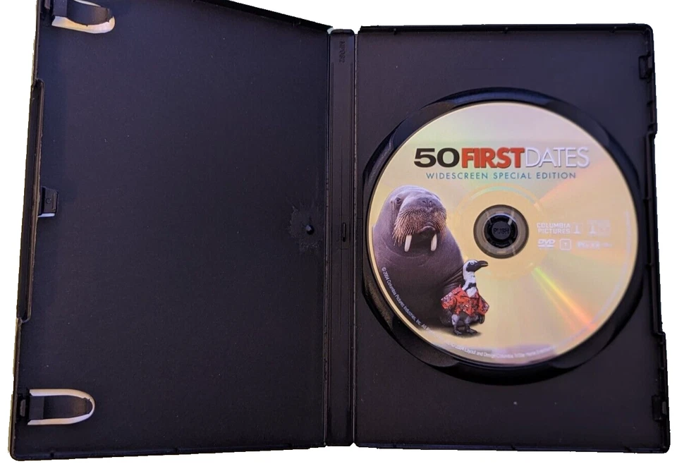 50 First Dates (DVD, 2004, Canadian, Widescreen, Special Edition) - Image 3 of 3