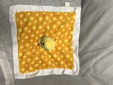 Baby Shark Lovey Pinkfong Stuffed Animal Security Blanket Toy Plush Yellow Star