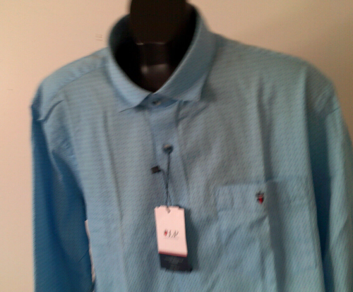 Nwt mens shirt COTTON LOUIS PHILIPPE XL slim - Picture 4 of 4