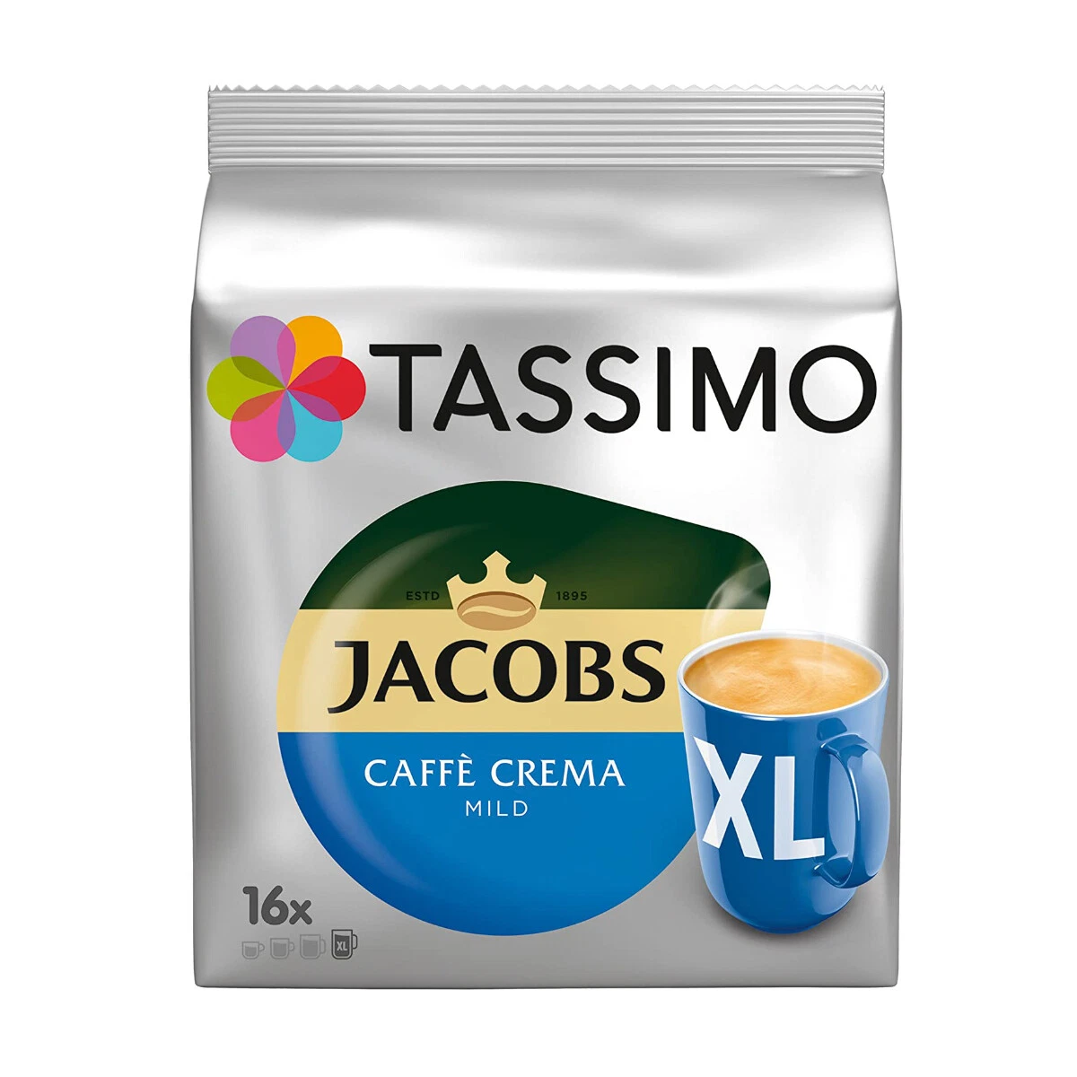 RECAFIMIL Filtro per caffè riutilizzabile, capsule di caffè ricaricabili, in plastica PP, accessori per macchine da caffè Bosch Tassimo (200 ml