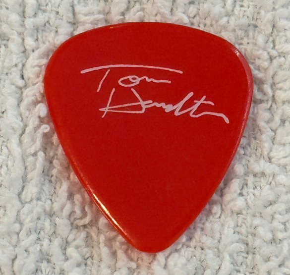 Vintage Aerosmith Tom Hamilton Signature Guitar Pick 2002 Tour