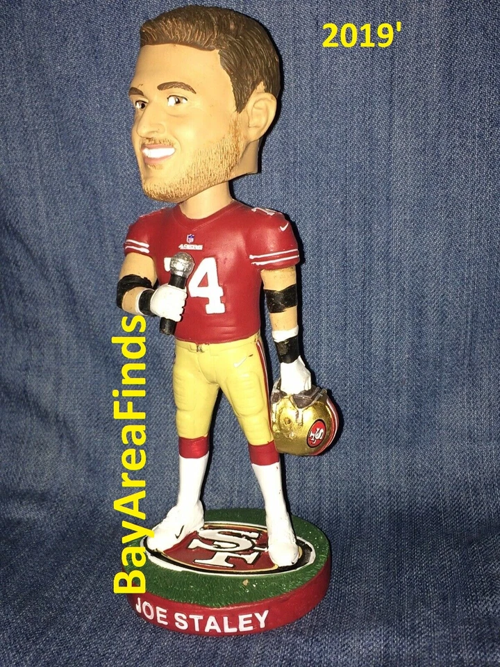 Bobblehead Joe Staley de los 49ers de San Francisco 17-11-2019 SGA SF Niners Foto 2 de 3