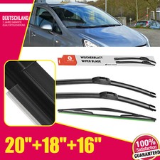 SCHEIBENWISCHER VORNE+HECKWISCHER PASSEND FÜR OPEL CORSA C 2000-2006 WISCHER