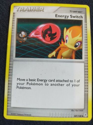 Pokemon Card Trainer Energy Switch 107/130 Diamond And Pearl Uncommon - Photo 1/2