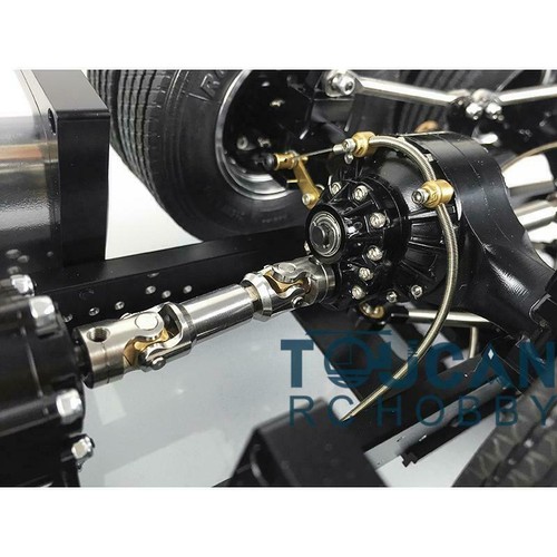 LESU Metal Chassis 6*6 1/14 for RC Tractor Truck Model 540 Motor Servo 1851 3363 - Picture 4 of 7