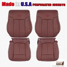 2009 2010 2011 2012 Ford F150 KING RANCH Driver Passenger Leather Seat Cover