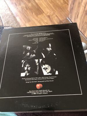 ザ・ビートルズ レット・イット・ビー AR 34001 LP d1041y107 THE BEATLES LET IT BE RED APPLE #AR 34001 First Press Phil Spector