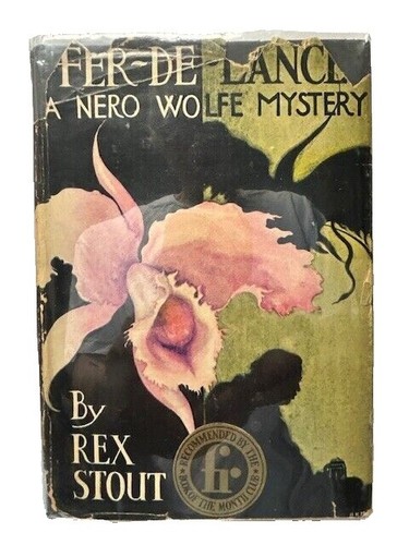 Nero Wolfe Of West Thirty-Fifth Street by Rex Stout 1st Edition | eBay