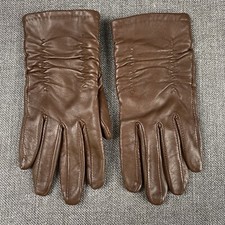 Preston  York 100 Real Leather Women  s Gloves Bown Size S
