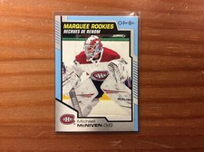 2020-21 O-Pee-Chee Marquee Rookies Blue 630 Michael McNiven Montreal Canadiens