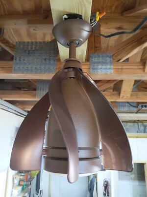 KICHLER Terna 15  Integrated LED Indoor Bronze Color Ceiling Fan With Light