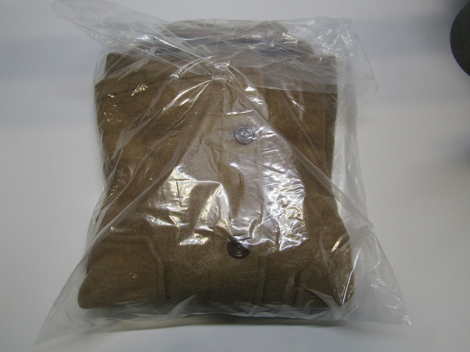 Camo Factory Mens Jacket Shirt Kaki Brown Size XL Balio Heavy Wool