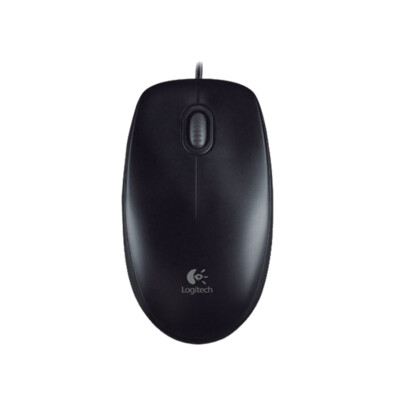 Logitech B100 schwarz Optische Maus kabelgebunden USB 800dpi