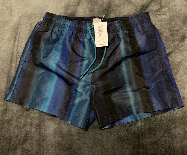 2 PARA 1 VENTA 30 EMPORIO ARMANI LOGO BOARD SHORTS + PAUL SMITH S BAÚLES HOMBRE AZUL Foto 3 de 4