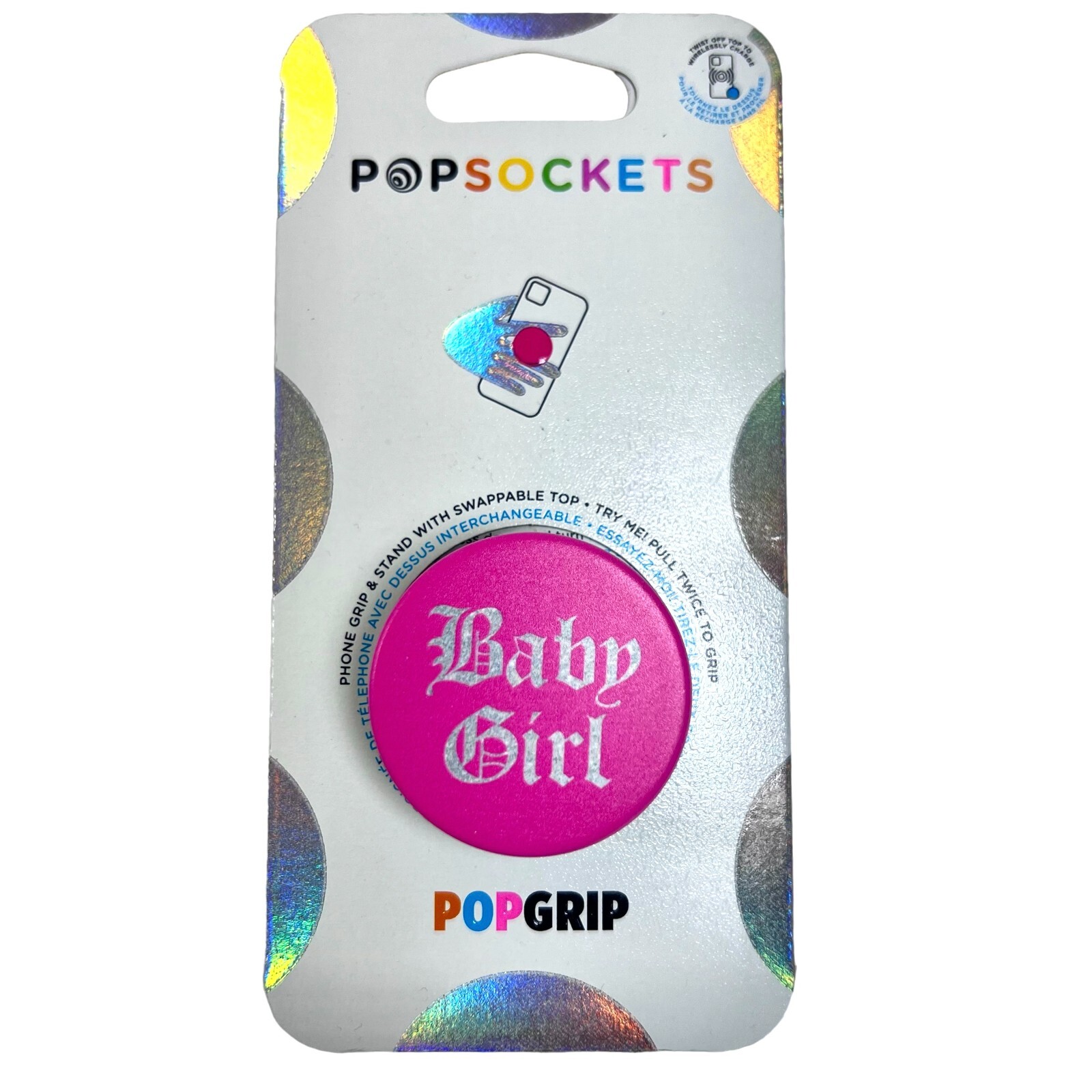 PopSockets BABY GIRL Pop Socket Popsocket Popgrip Pink