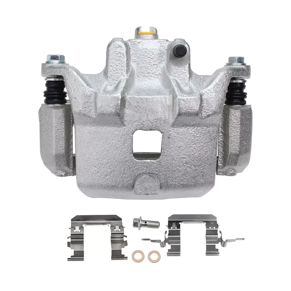 Pinza de freno de disco delantera izquierda con soporte para Nissan Máxima Altima Infiniti I35 Foto 3 de 4