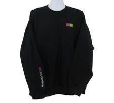 eBay Open 2024 Black Sweatshirt Logo 2XLarge Gildan Unisex Softstyle Midweight