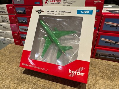 Herpa 1:500 529761 Ghana Airways DC-10-30 9G-ANB La Tante Restaurant CLUBMODELL