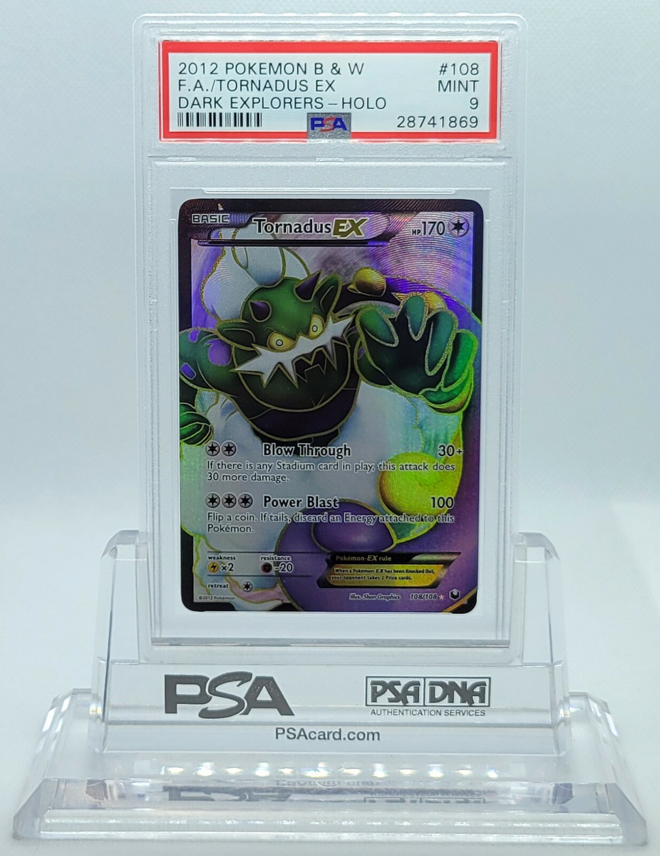 Pokemon Karte – Tornadus-Ex Full Art Holofoil (108) Aus Dark Explorers Set