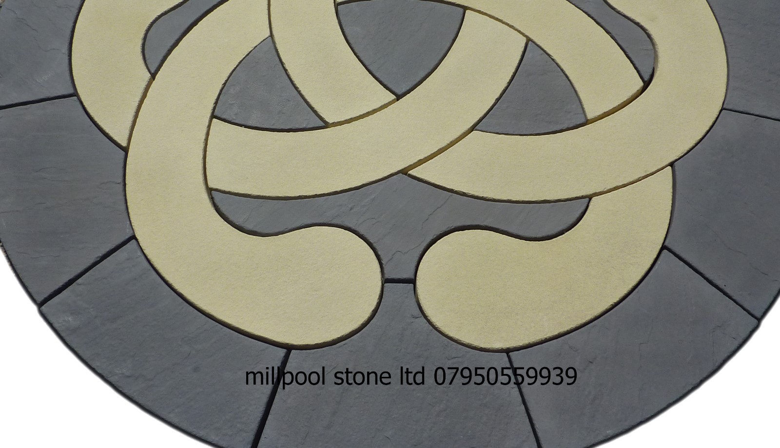 1.8m LOVE KNOT CIRCLE PATIO PAVING SLAB STONE GARDEN (DELIVERY EXCEPTIONS) eBay