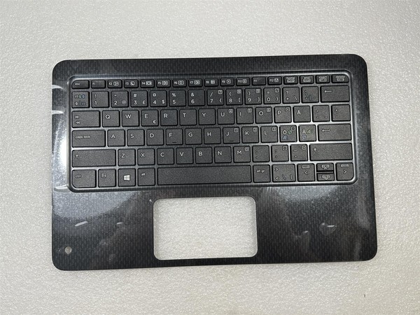 FüR Hp Probook X360 11 G1 G2 918555-DH1 Nordisch Handauflage Tastatur Top Neu-image