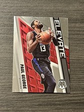 2021-22 Panini Mosaic Basketball Elevate Paul George #14 Los Angeles Clippers