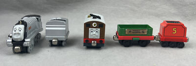 Thomas the Train Talking Spencer & Tender, Toby, James Tender Diecast Metal 2009