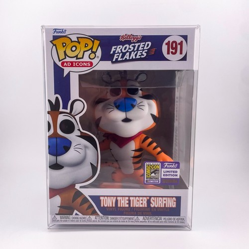 Surfing Tony The Tiger- 2023 SDCC Exclusive - Frosted Flakes m1 - Picture 11 of 11