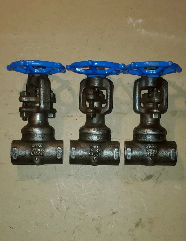 VELAN 3/8" Gate Valve W-2054W-02TY Class800 1975psi @100°F Socket Weld - Image 3 of 4