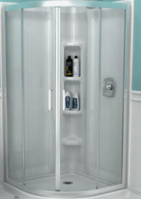 AMERICAN STANDARD AM3838A1.400.213 AXIS CORNER CURVED SHOWER DOOR
