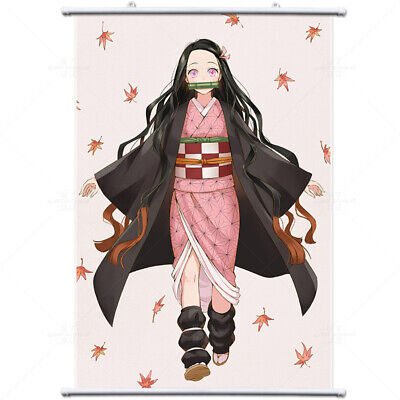 More Style Anime Demon Slayer: Kimetsu No Yaiba Kamado Tanjirou Kamado  Nezuko Film Print Silk Poster Home Wall Decor - Painting & Calligraphy -  AliExpress