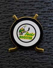 California Golden Seals Booster Lapel Pin, Hockey, Las Vegas Knights + Program