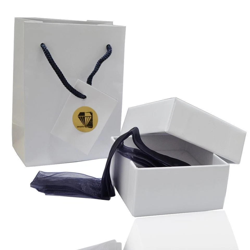 Collana funetta argento 925 rodiato con ciondolo a goccia onice nera e turchese - Immagine 2 di 2