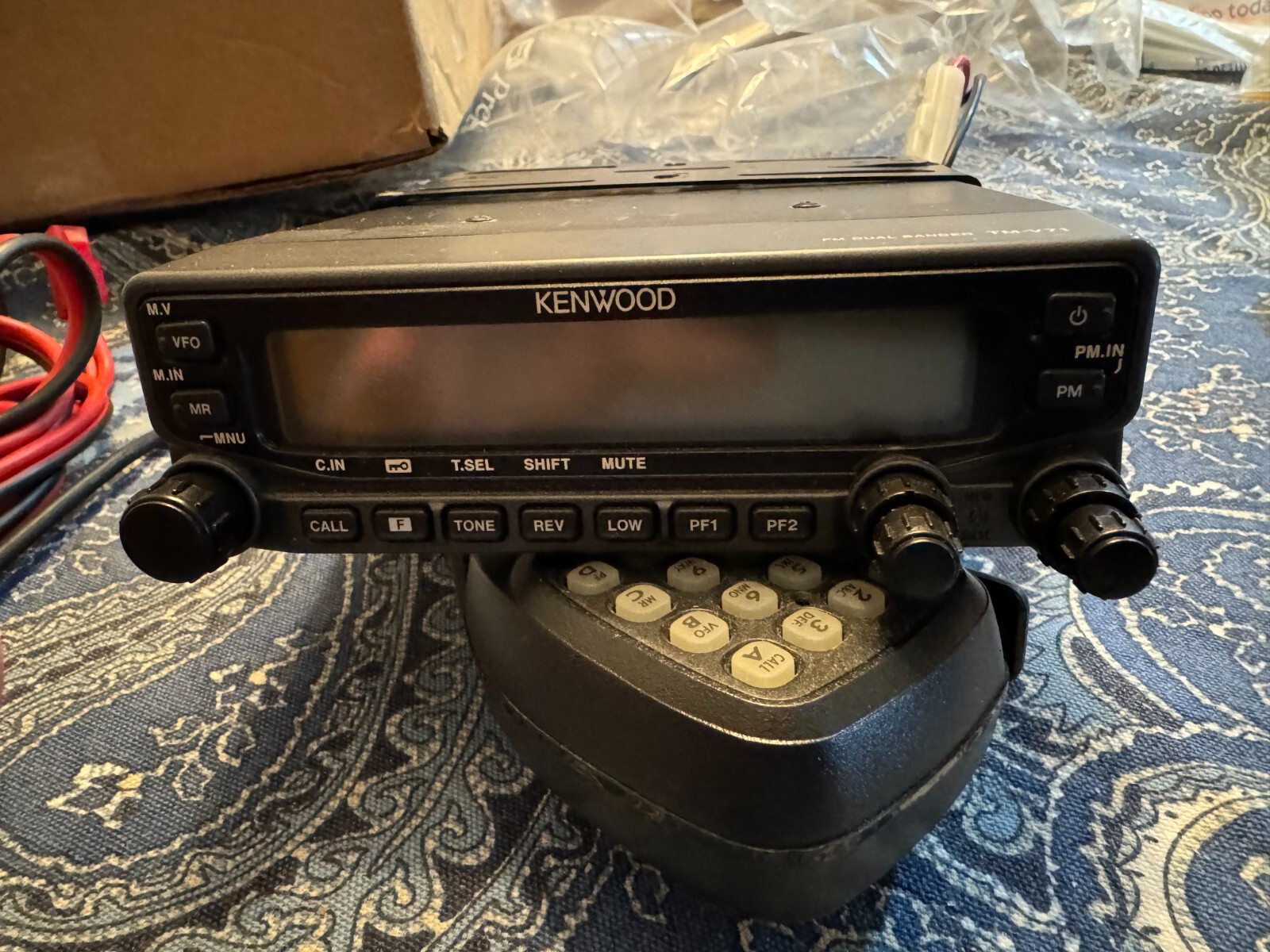 Kenwood TMV71A VHF/UHF Dual Band Mobile Transceiver for sale online eBay