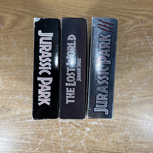 Jurassic Park VHS Lot (3 Tapes) Pre-Owned - Picture 4 of 8
