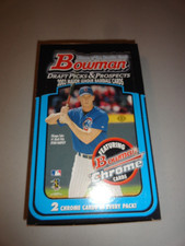 2003 Bowman Draft Picks & Prospects Baseball Empty Display Box - no packs