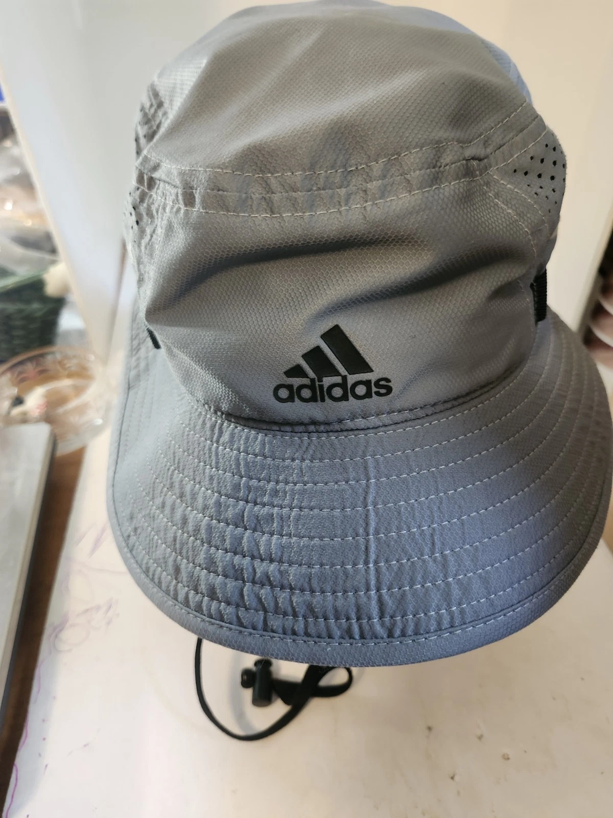 Adidas Aeroready Bucket Hat w/UPF 50+ Sun Protection, Unisex