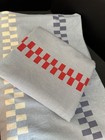 RARE IKEA Ellen Ruta Twin Quilt Cover &  Pillowcase Cotton Blue Red White Check