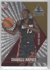 2014-15 Panini Paramount Dufex Shabazz Napier #47 0wk9